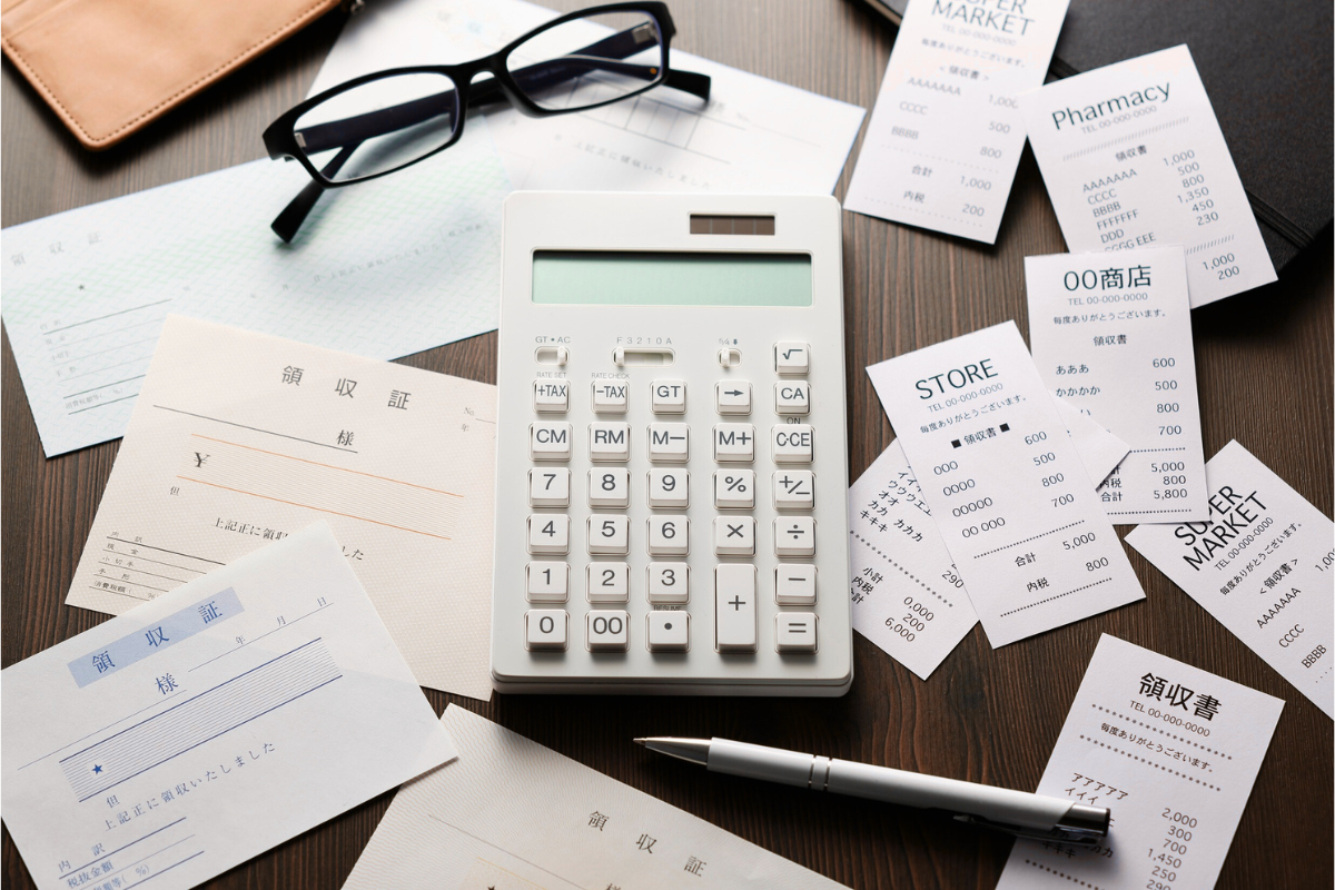 Overlooking Receipts and Supporting Documents